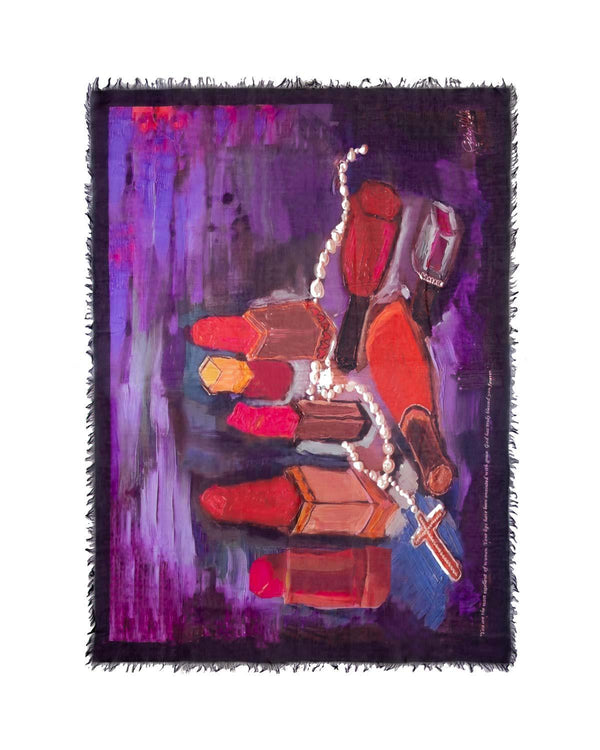 Loves Pure Light - Lipstick Scarf