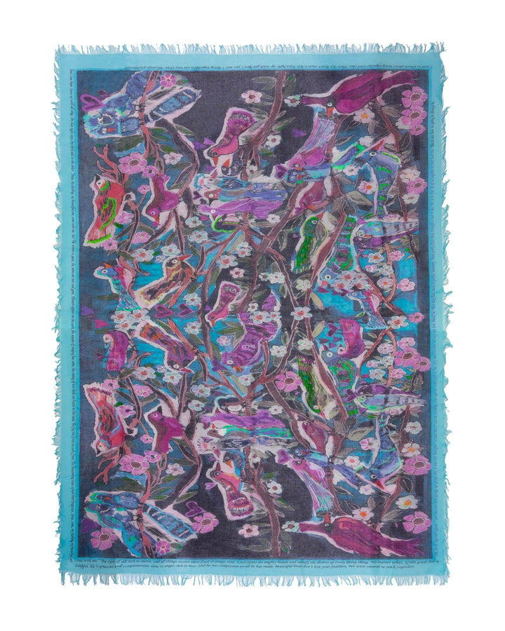 Loves Pure Light - Love Birds Scarf