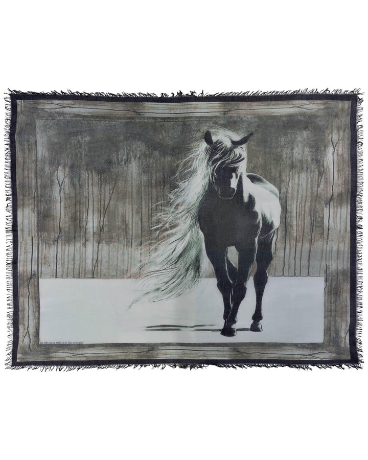 Loves Pure Light - Peace in the Beauty of Who I Am Horse Scarf