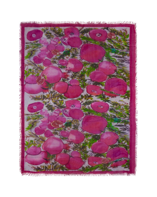 Loves Pure Light - Pomegranates Scarf