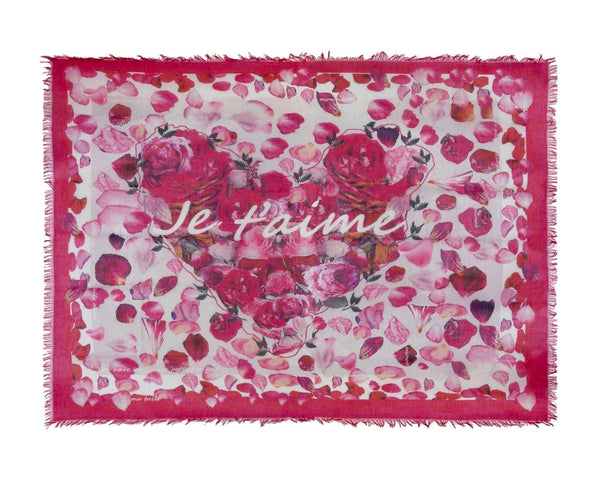 Loves Pure Light - Rose Petal Je T'aime Scarf