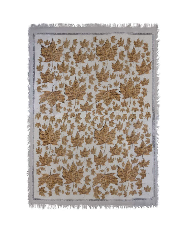 Loves Pure Light - White Gold Scarf