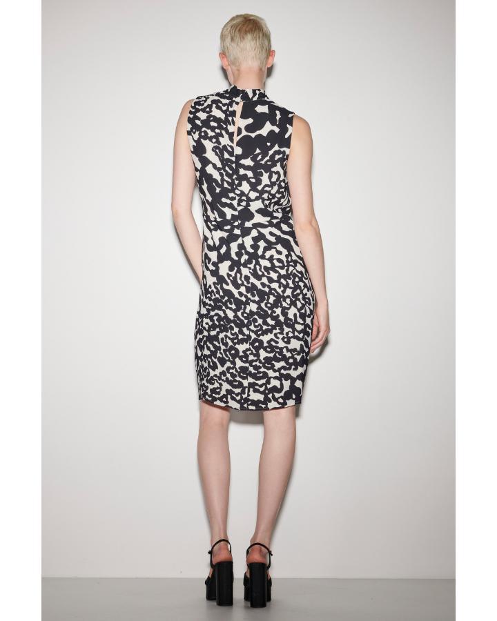 Luisa Cerano - Abstract Spotted Animal Print Dress