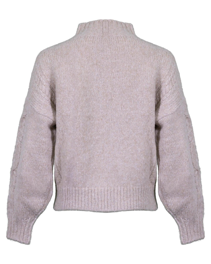 Luisa Cerano - Argyle Cable Knit Pullover