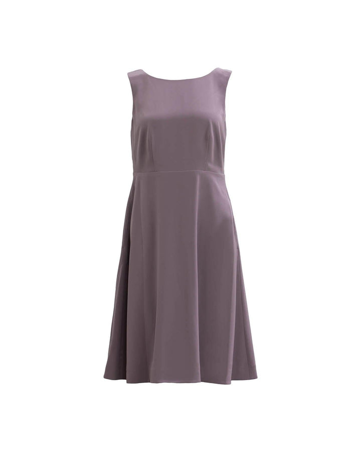 Luisa Cerano - Boatneck Sleeveless Dress
