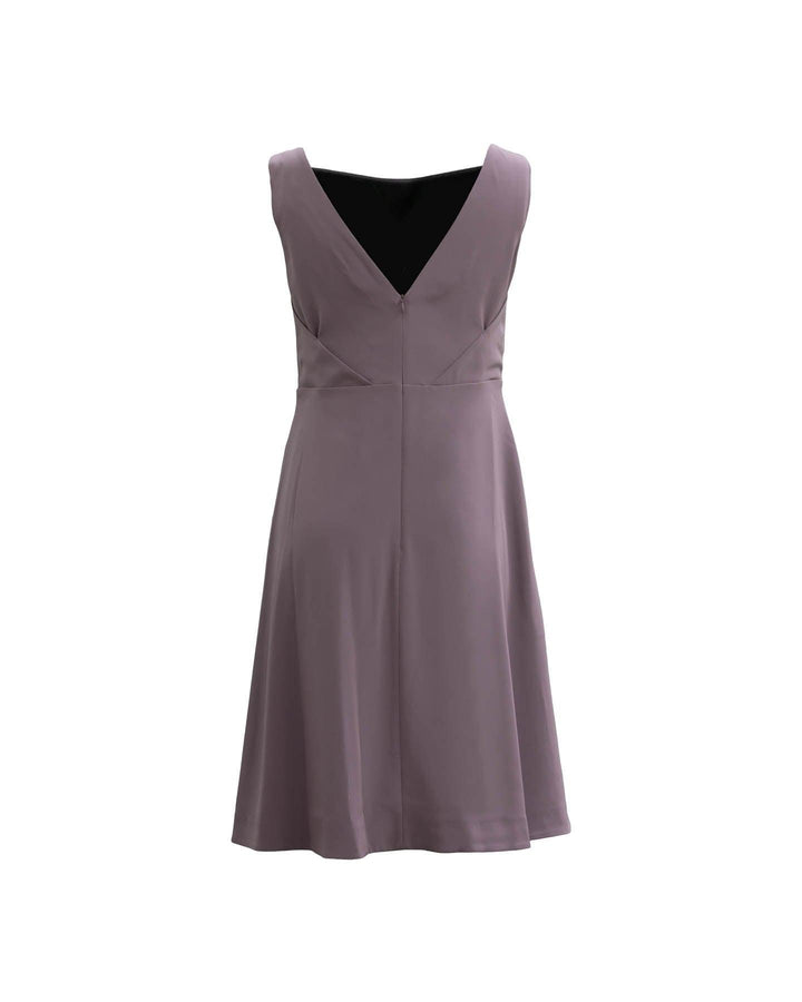 Luisa Cerano - Boatneck Sleeveless Dress