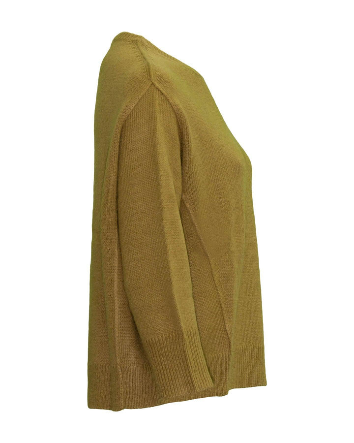 Luisa Cerano - Boxy Pullover Removable Collar