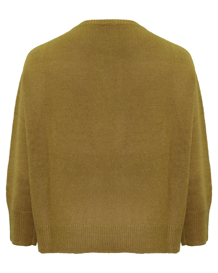 Luisa Cerano - Boxy Pullover Removable Collar