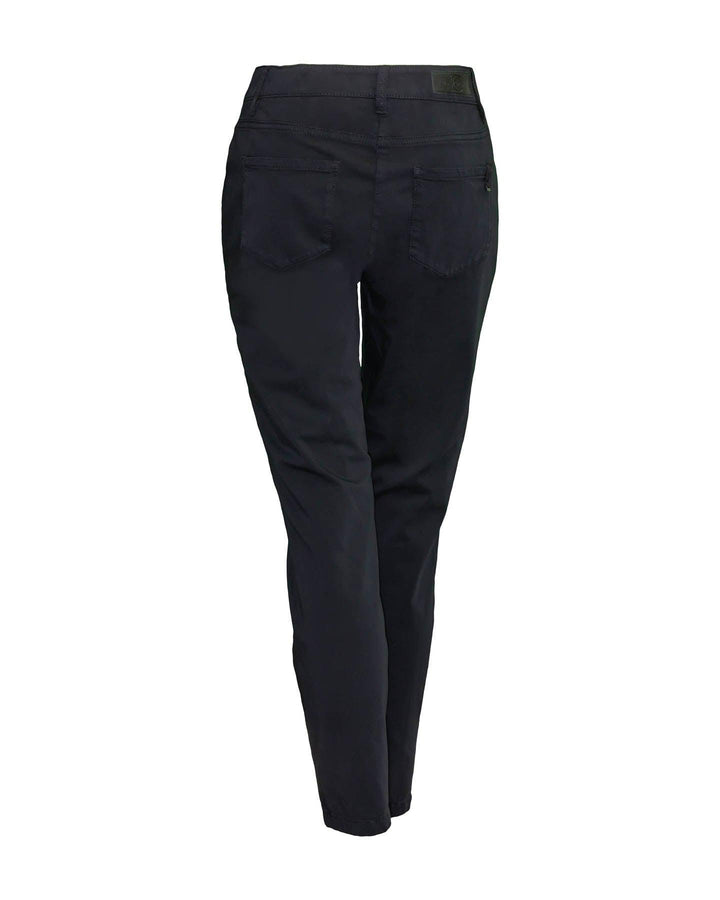 Luisa Cerano - Brushed Cotton Skinny Pants Black