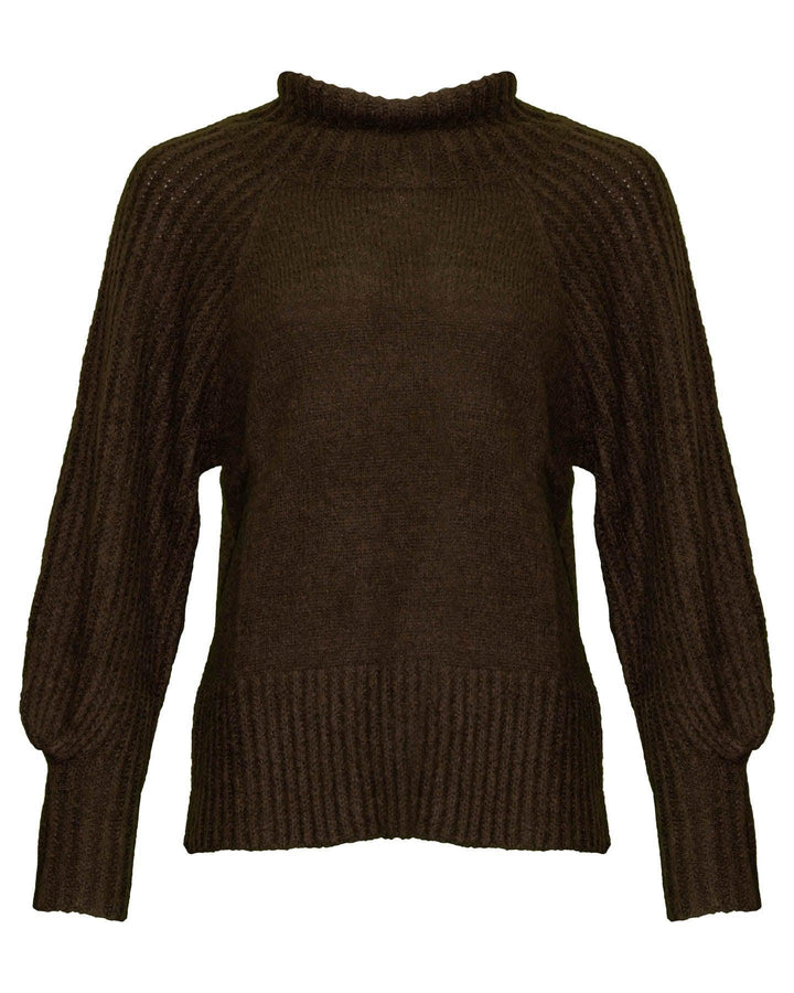Luisa Cerano - Chunky Funnel Neck Pullover