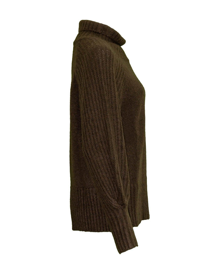 Luisa Cerano - Chunky Funnel Neck Pullover