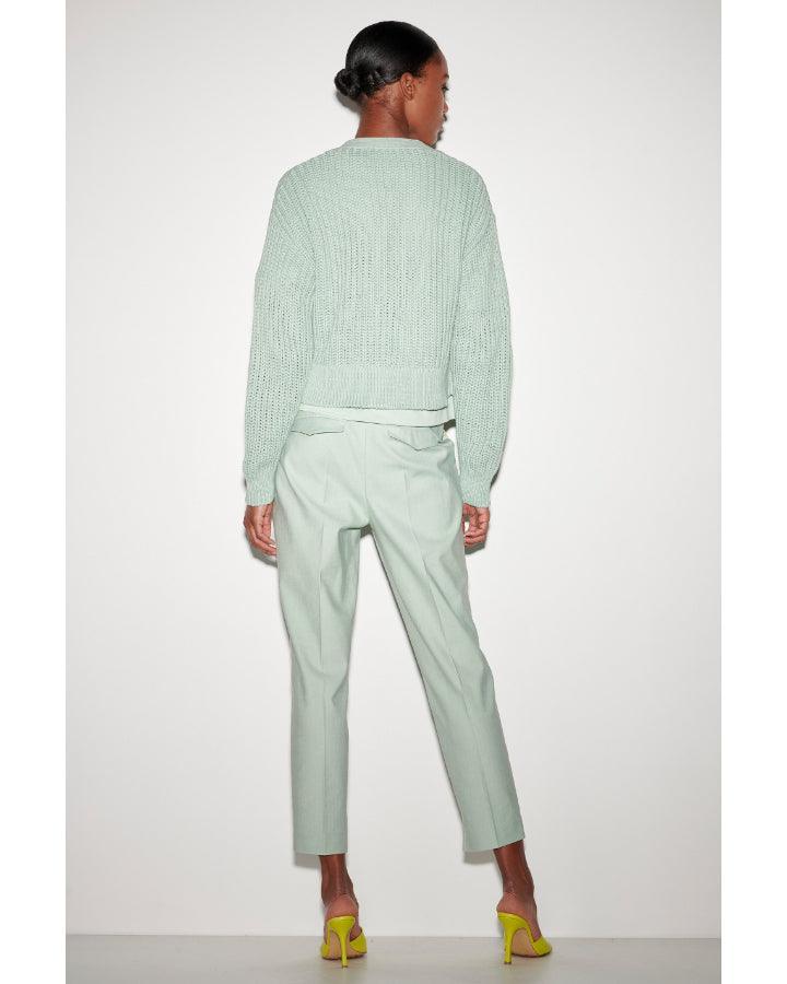Luisa Cerano - Chunky Knit Short Cardigan