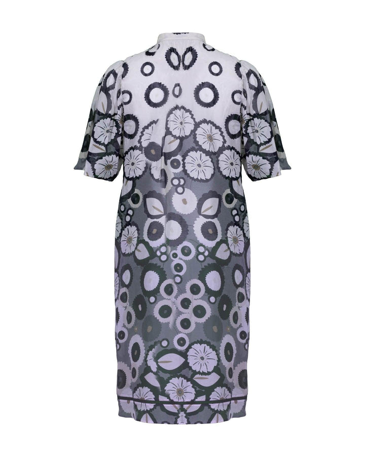 Luisa Cerano - Circle Flower Print Dress