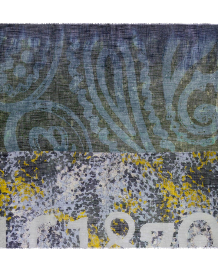 Luisa Cerano - Contrast Print Scarf