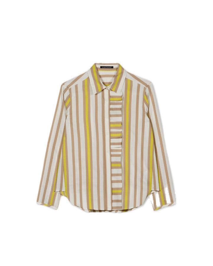 Luisa Cerano - Contrast Stripe Blouse