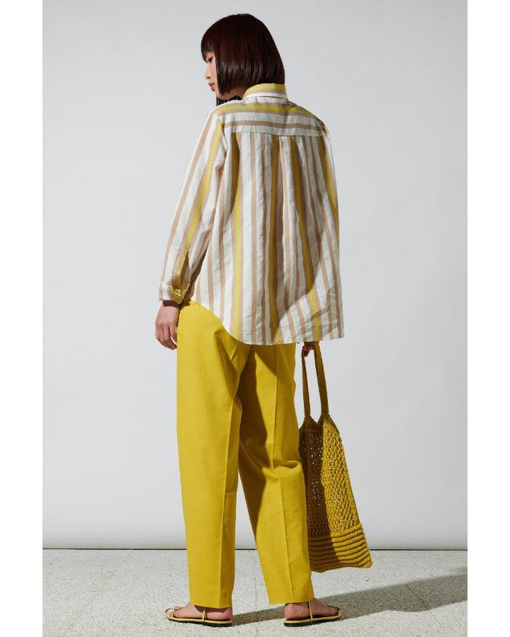 Luisa Cerano - Contrast Stripe Blouse