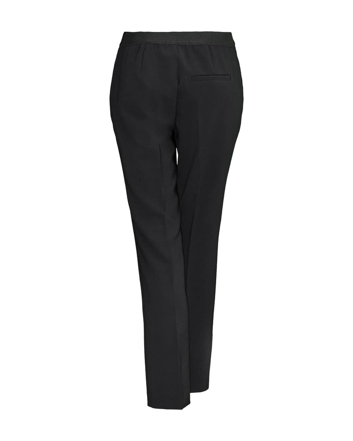 Luisa Cerano - Crepe Pull On Pants Black