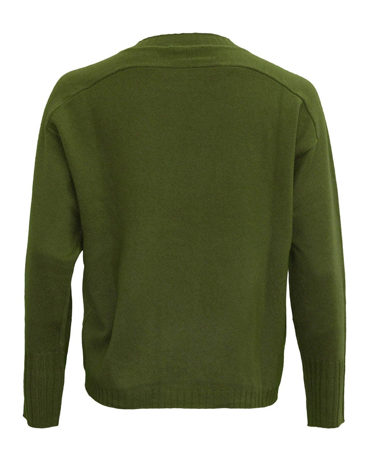 Luisa Cerano - Crew Neck Pullover Olive