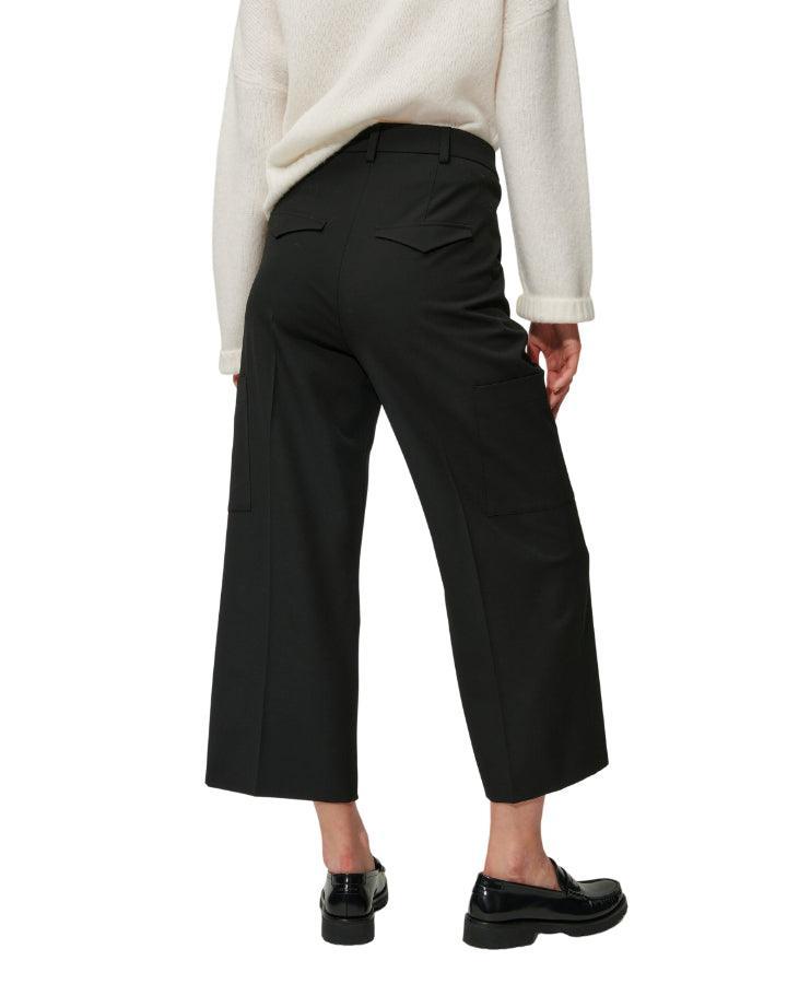 Luisa Cerano - Cropped Patch Cargo Pocket Pant