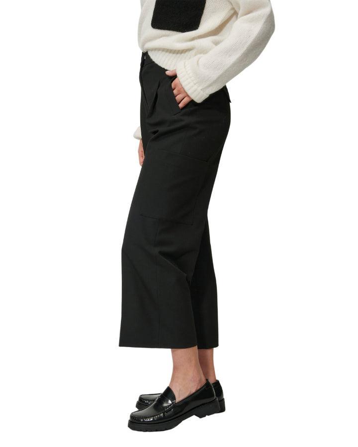 Luisa Cerano - Cropped Patch Cargo Pocket Pant