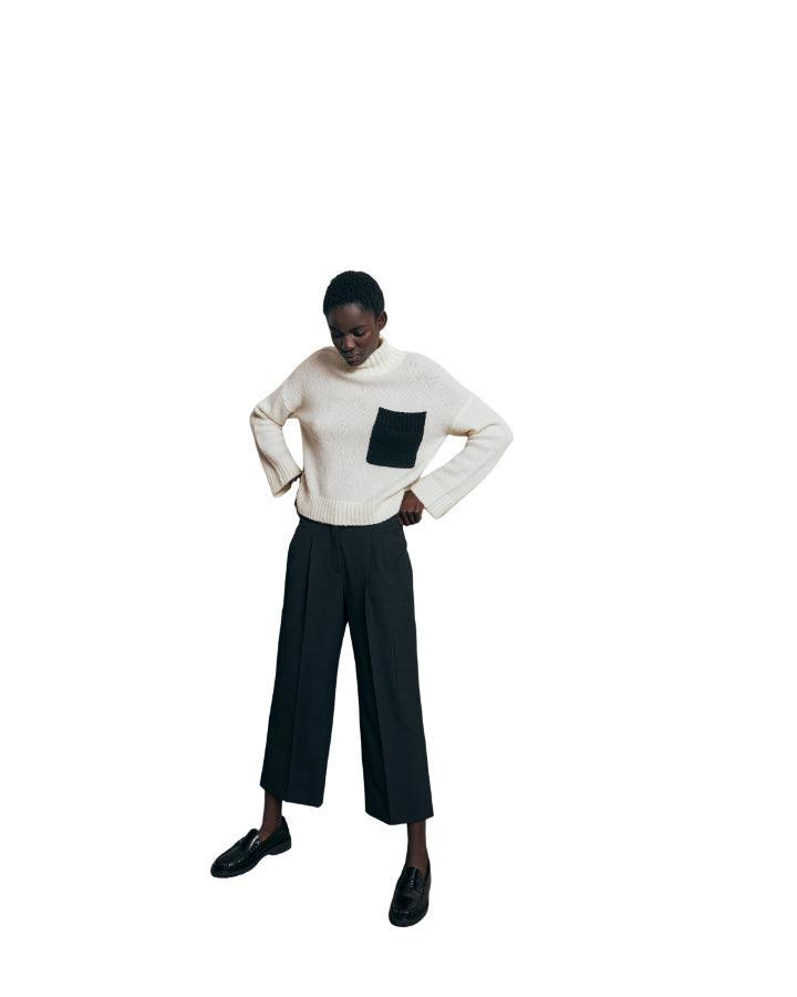 Luisa Cerano - Cropped Patch Cargo Pocket Pant