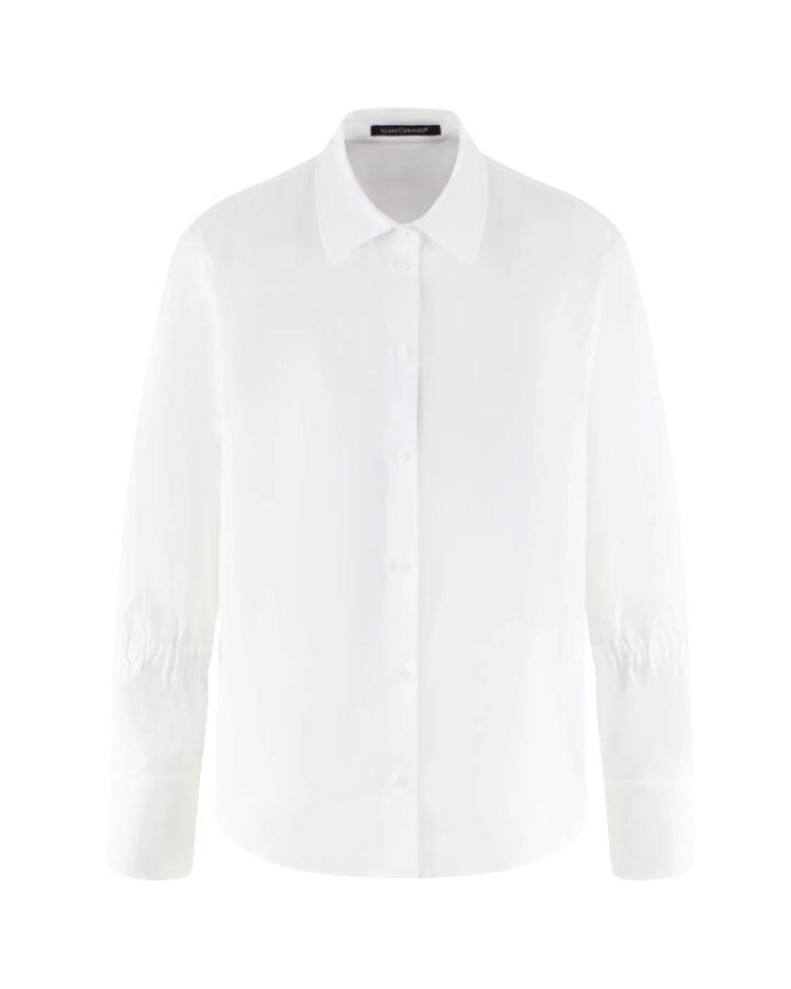 Luisa Cerano - Cuff Detail White Blouse