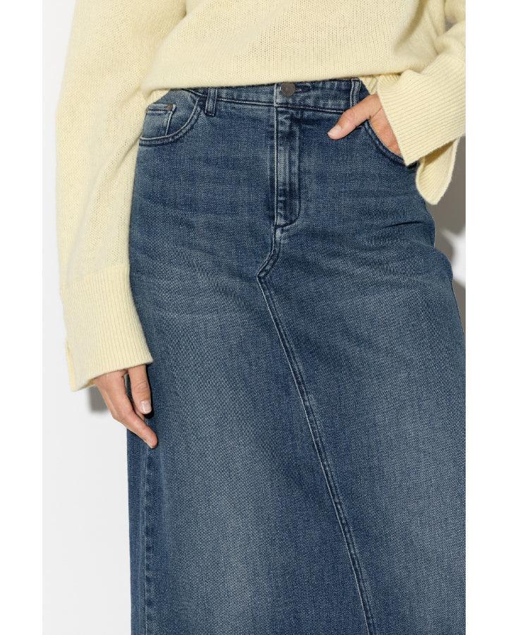 Luisa Cerano - Denim Midi Skirt