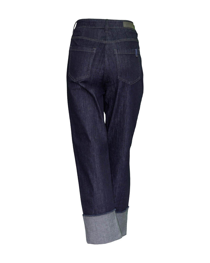 Luisa Cerano - Denim Rolled Cuff Jeans