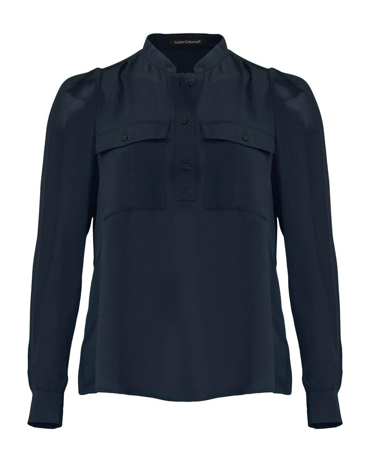 Luisa Cerano - Double Pocket Blouse