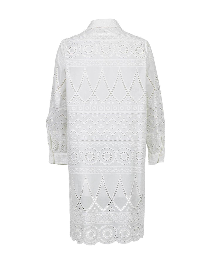 Luisa Cerano - Eyelet Shirt Dress