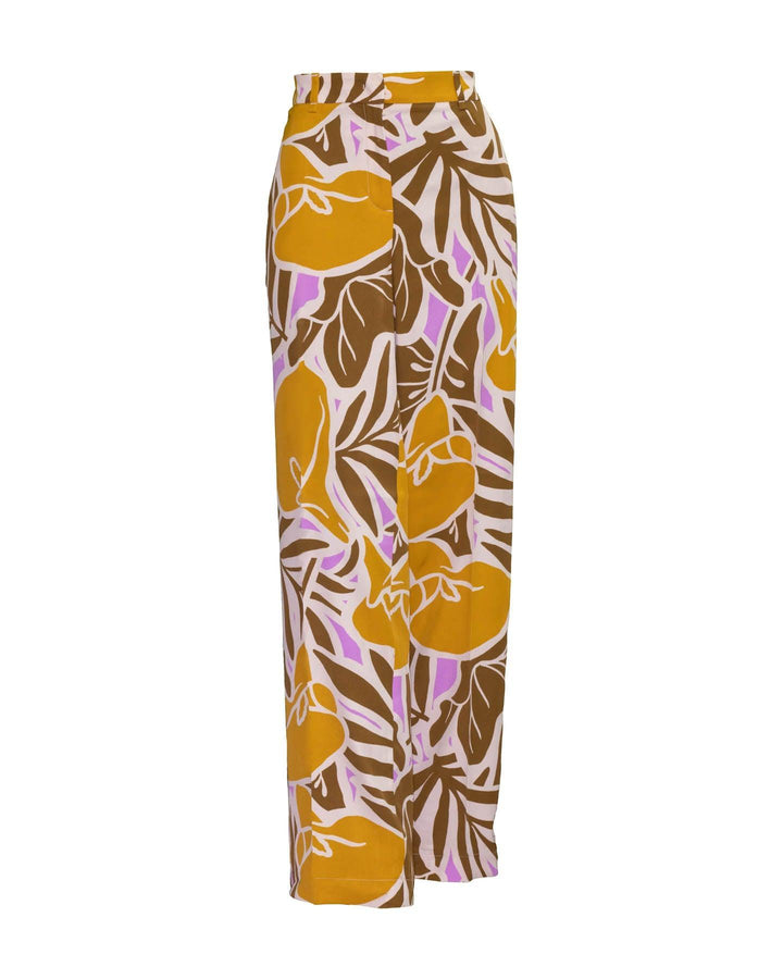 Luisa Cerano - Floral Print Wide Leg Pants