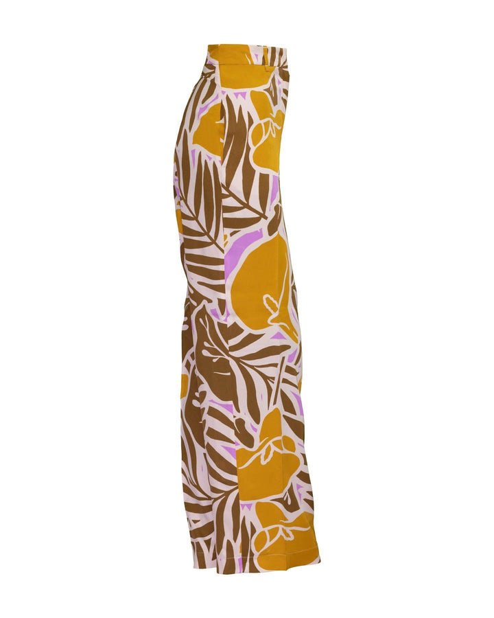 Luisa Cerano - Floral Print Wide Leg Pants
