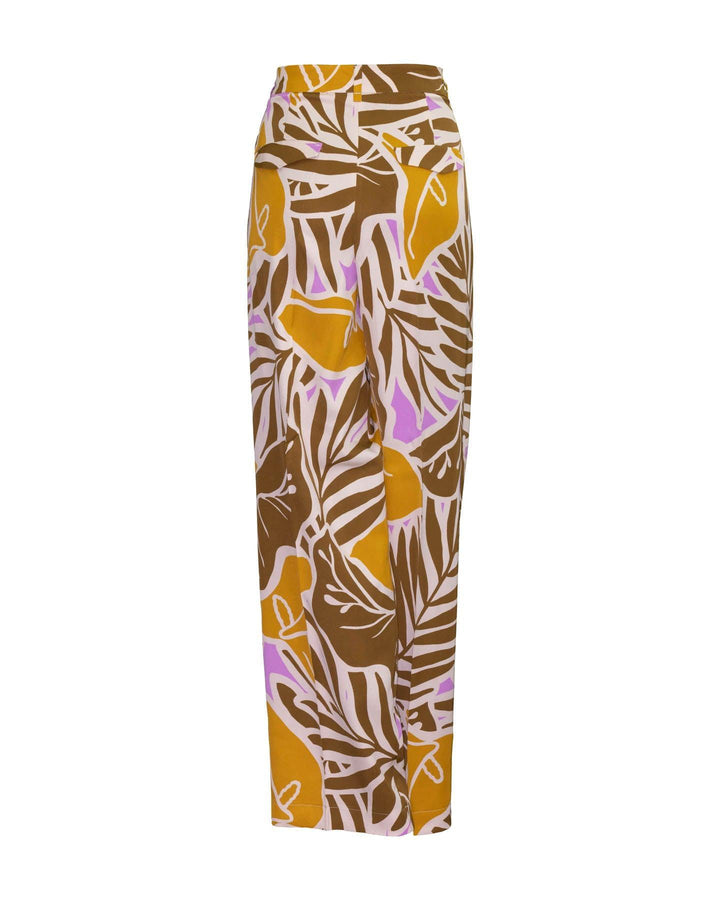 Luisa Cerano - Floral Print Wide Leg Pants