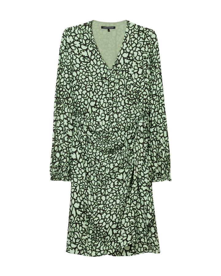 Luisa Cerano - Flower Print Wrap Dress