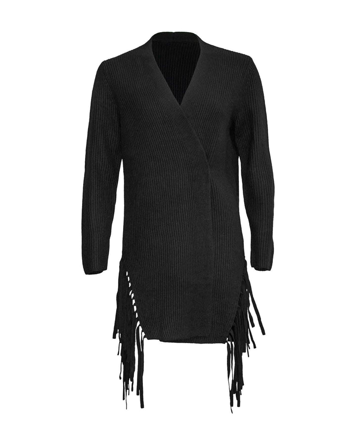 Luisa Cerano - Fringe Detail Cardigan
