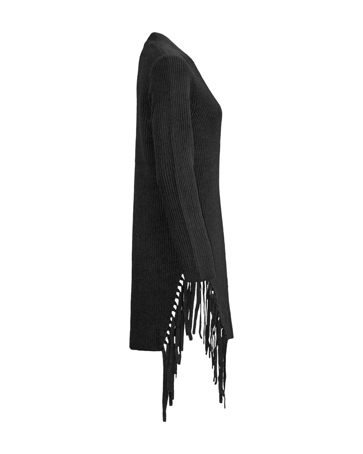 Luisa Cerano - Fringe Detail Cardigan