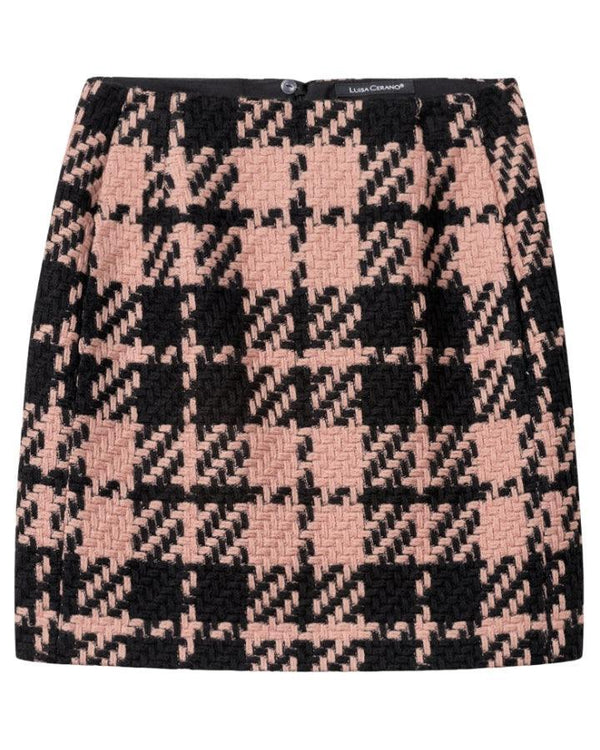 Luisa Cerano - Glencheck Skirt