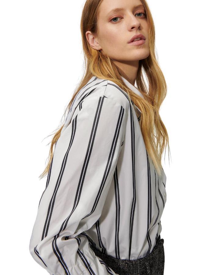 Luisa Cerano - Graphic Stripe Shirt