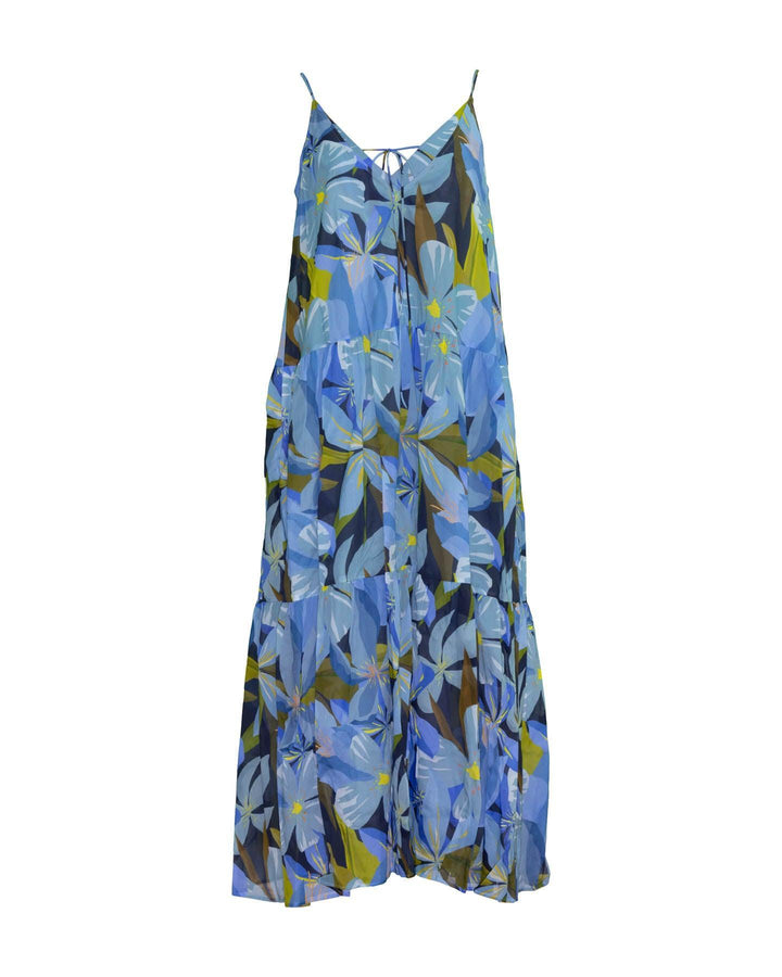 Luisa Cerano - Hawaii Print Spagetti Strap Dress