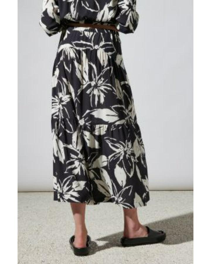 Luisa Cerano - Hibiscus Flounce Skirt