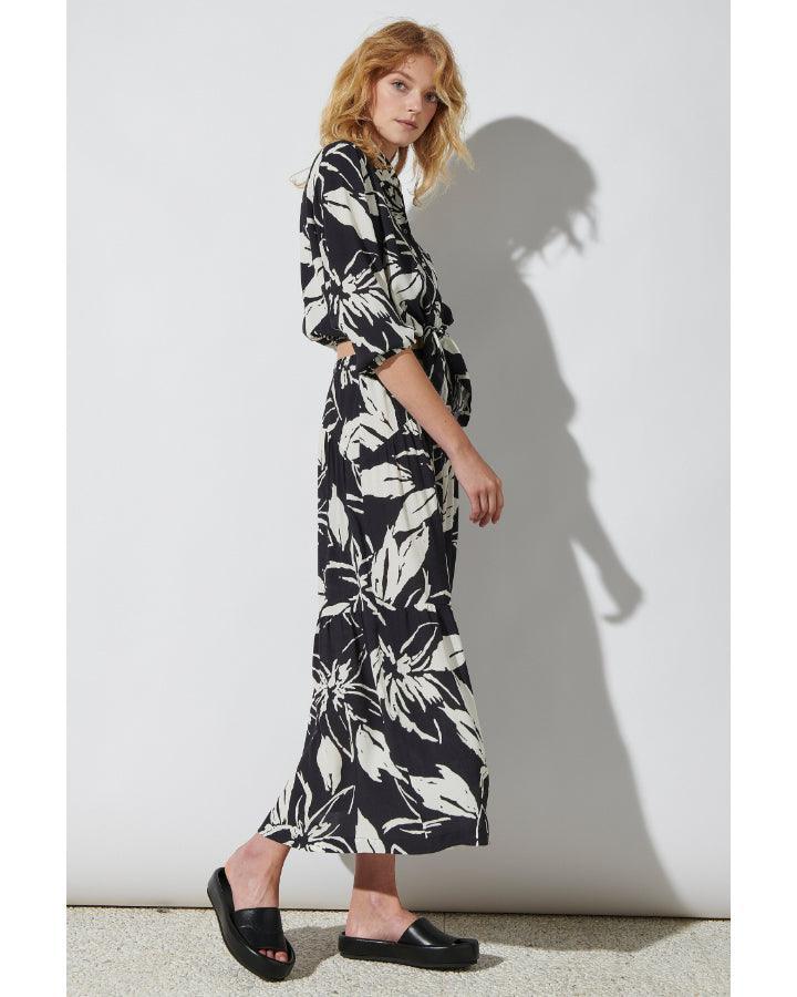 Luisa Cerano - Hibiscus Flounce Skirt
