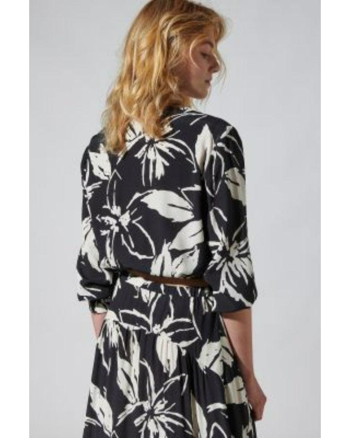 Luisa Cerano - Hibiscus Print Blouse