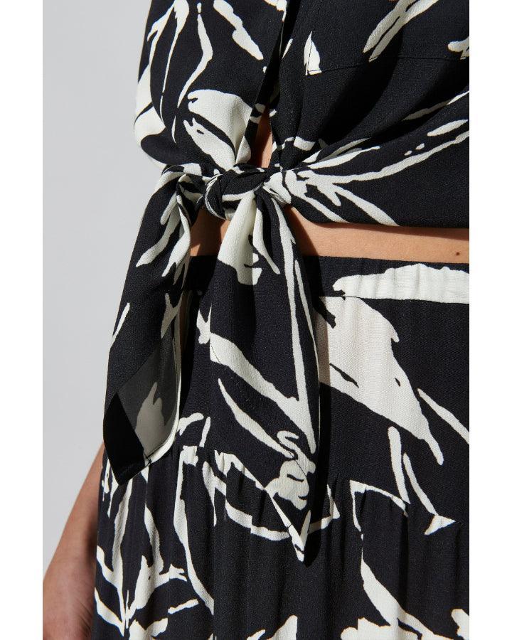 Luisa Cerano - Hibiscus Print Blouse