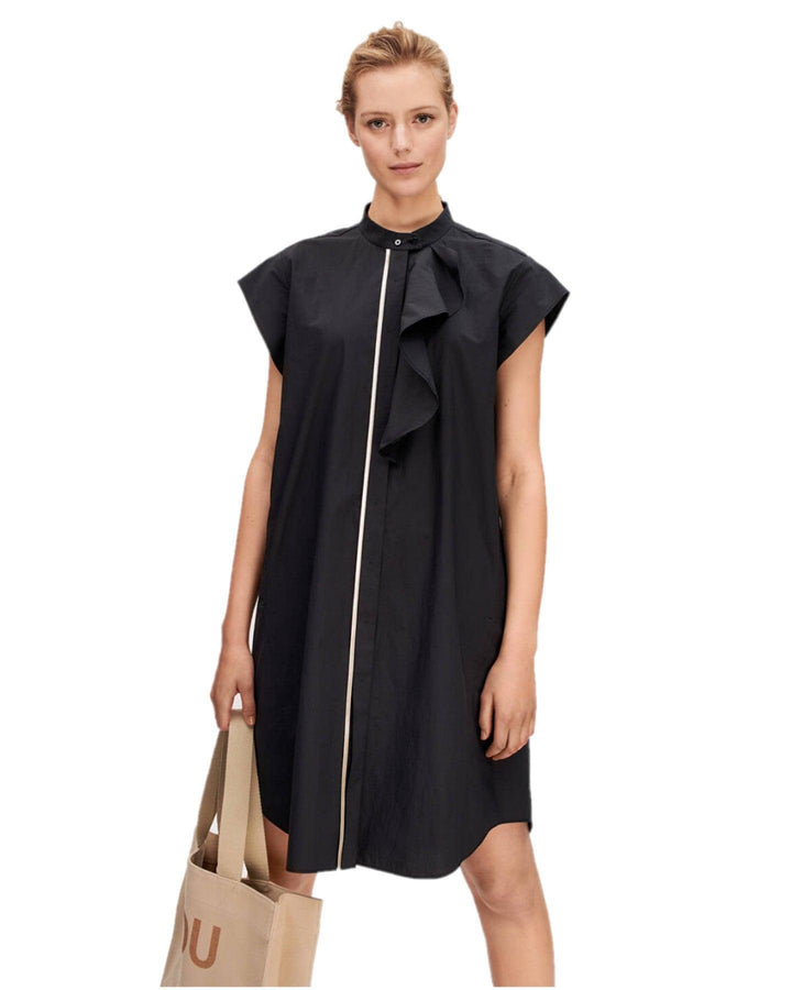 Luisa Cerano - High Neck S/S Dress