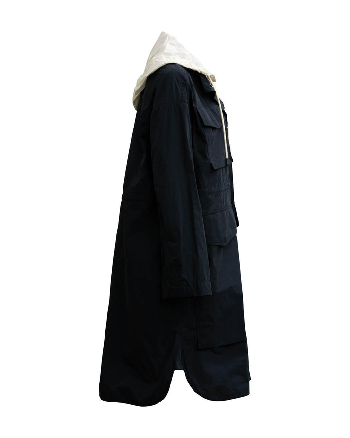 Luisa Cerano - Hooded Anorak Coat