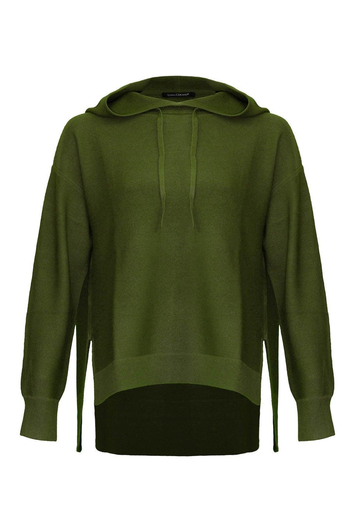 Luisa Cerano - Knit Hoodie Tunic
