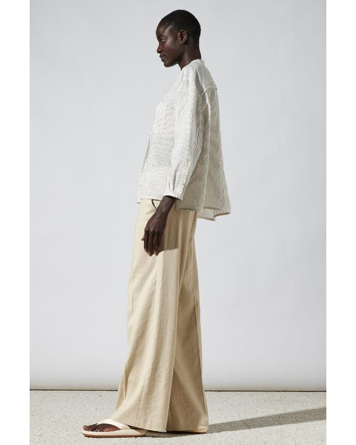 Luisa Cerano - Linen Metallic Thread Blouse