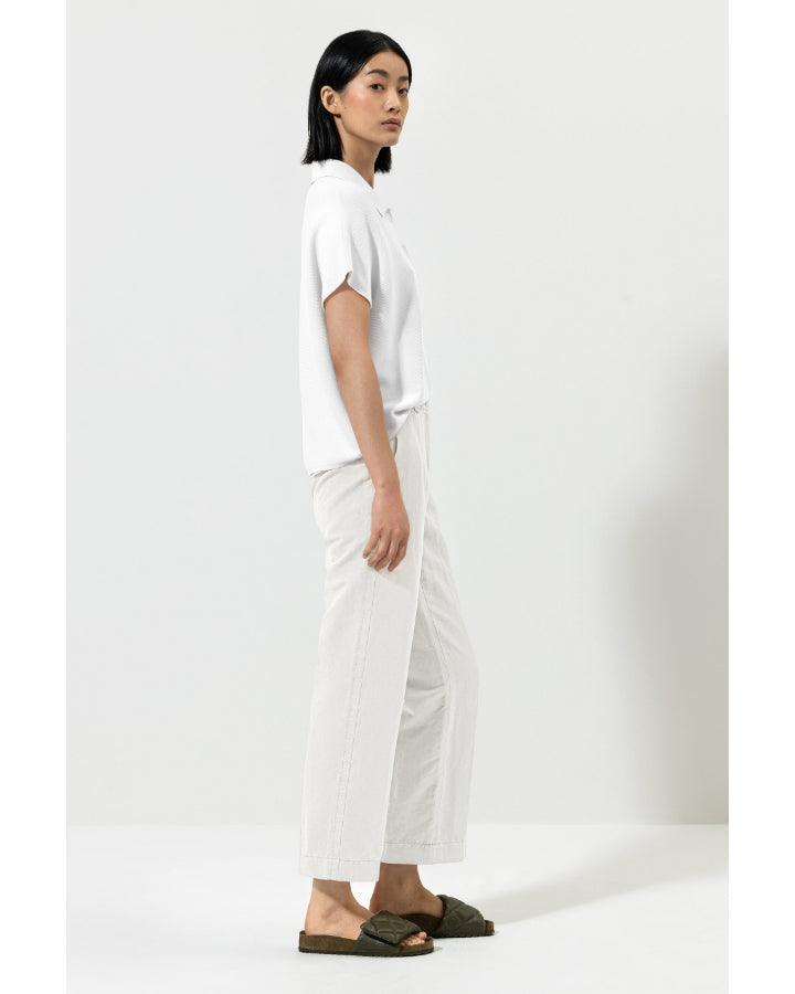 Luisa Cerano - Linen Mix Straight Leg Pants