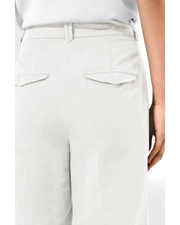 Luisa Cerano - Linen Mix Straight Leg Pants