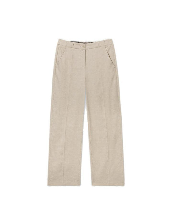 Luisa Cerano - Linen Mix Wide Leg Pants
